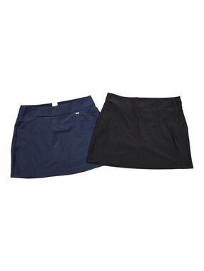 Black and Blue Althletic Skorts, Golf, Tennis, Casual Size Large